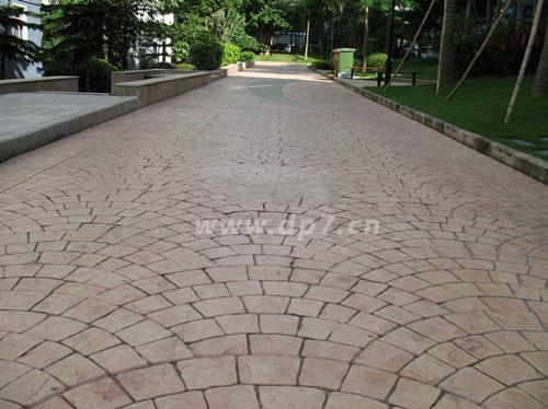 藝術(shù)壓花地坪施工廠家-歐進(jìn)建材